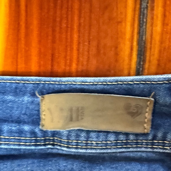 YMI WannaBetterButt Blue Ripped Skinny Jeans for Women OPP8 - Picture 5 of 7